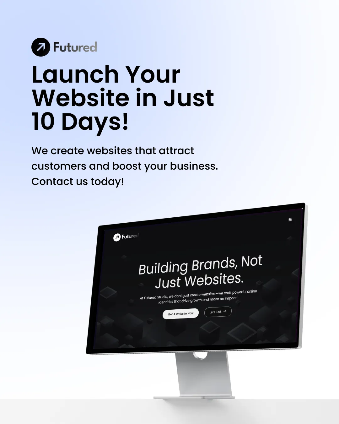 Launch your website in just 10 days